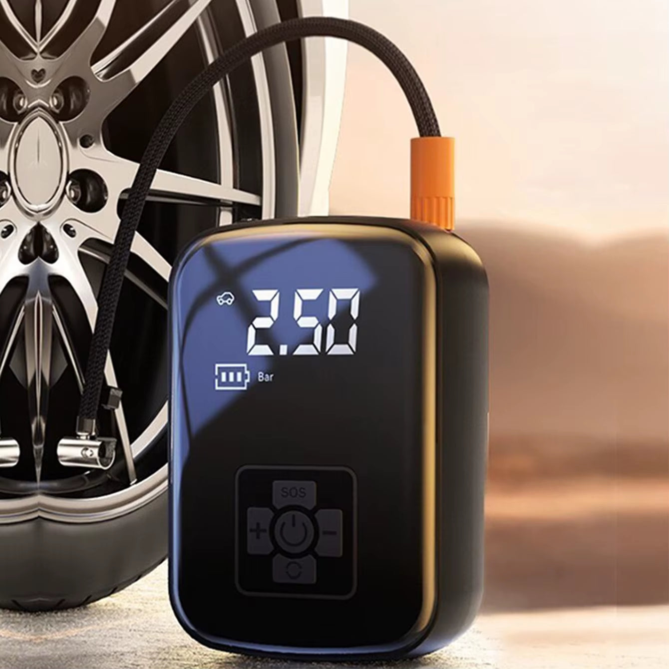 Car Tire Inflator Mini Air Compressor 12V 150PSI Portable Electric Air Pump for Motorcycle Bicycle Tire Air Filling Pump ﻿