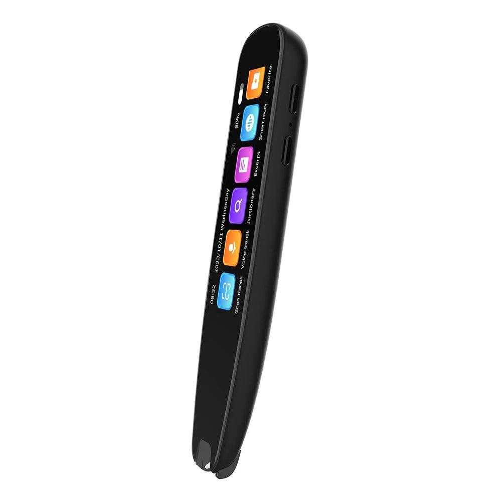S6 Pro Smart Voice Translator Pen - Effortlessly Communicate in 134 Languages with Multifunctional Scan Reader for Home and Office