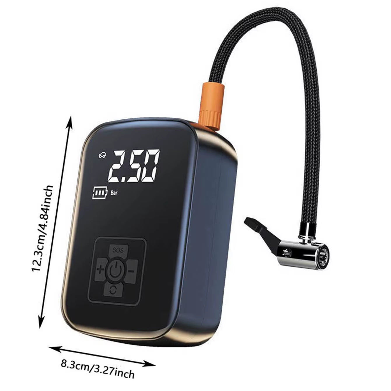 Car Tire Inflator Mini Air Compressor 12V 150PSI Portable Electric Air Pump for Motorcycle Bicycle Tire Air Filling Pump ﻿